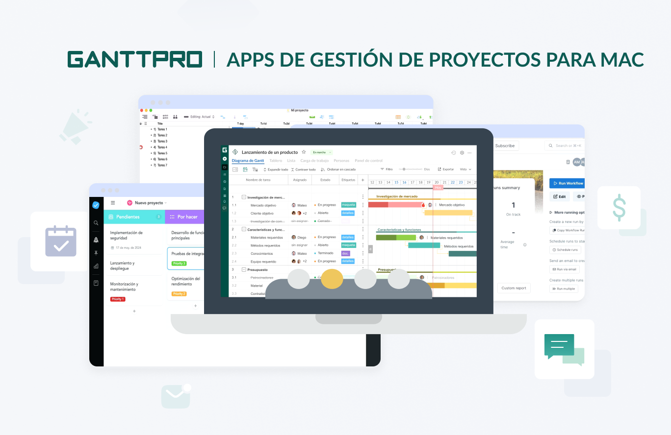 gestion de proyecto para mac