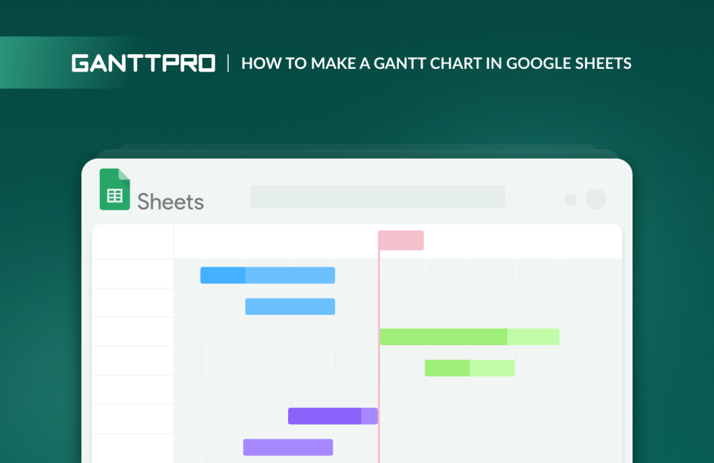 Guide on how to create a Gantt chart in Google Sheets