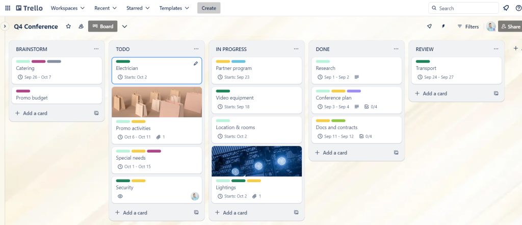 Basecamp alternatives: Trello