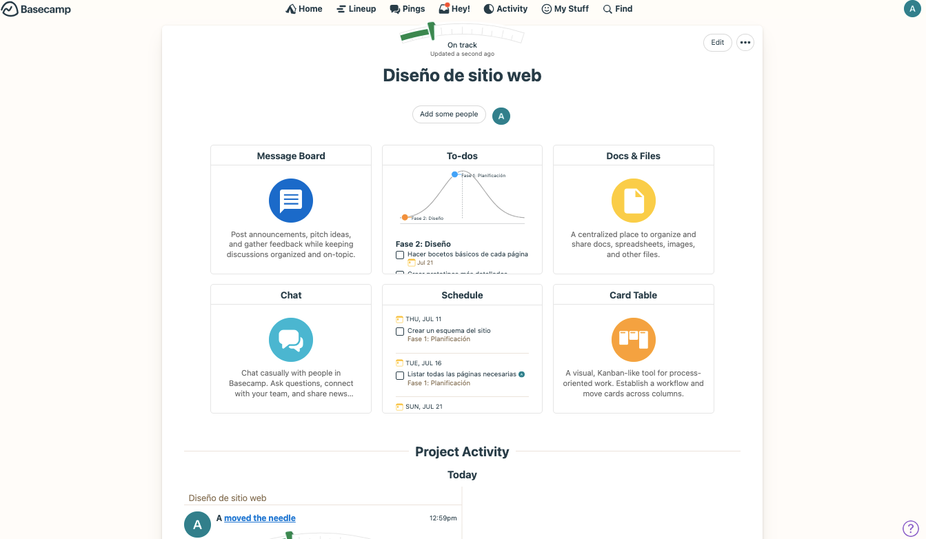 ventajas y desventajas de usar basecamp - gestion de proyectos