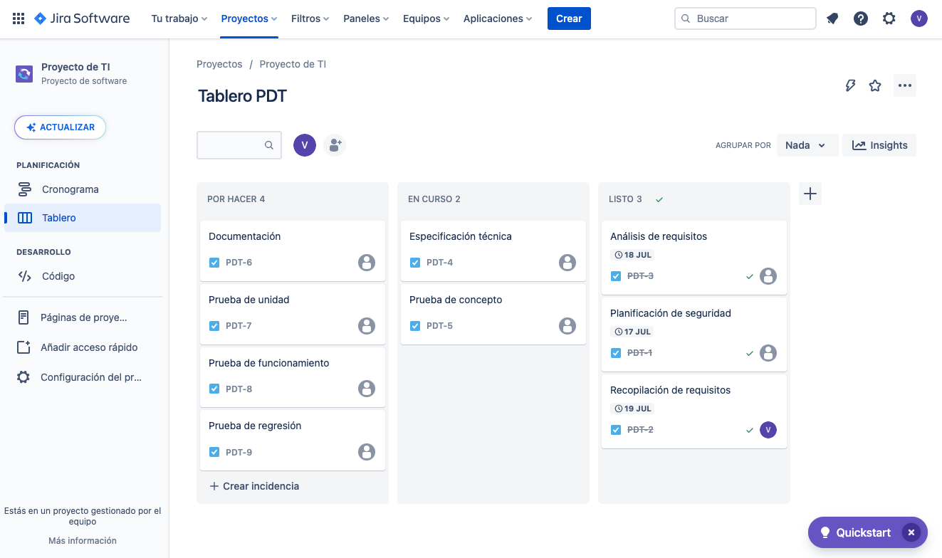 asana alternativas - jira