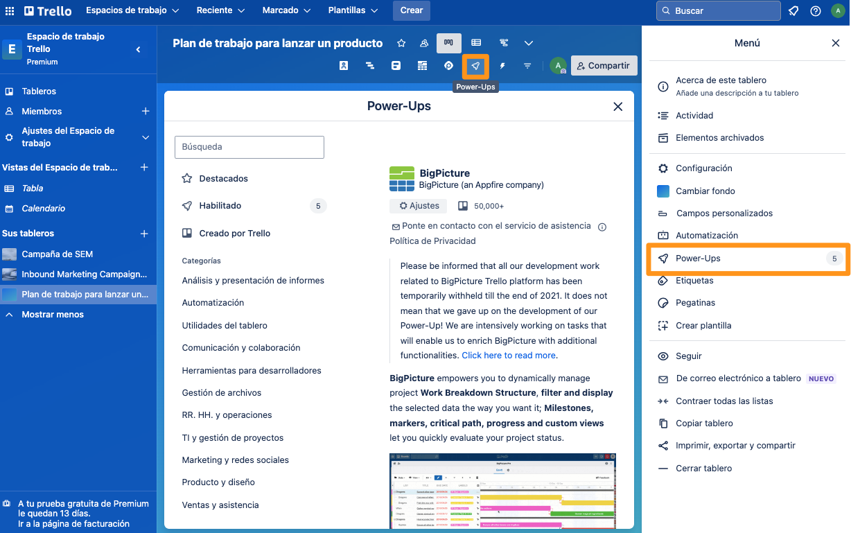 diagrama de gantt trello 1