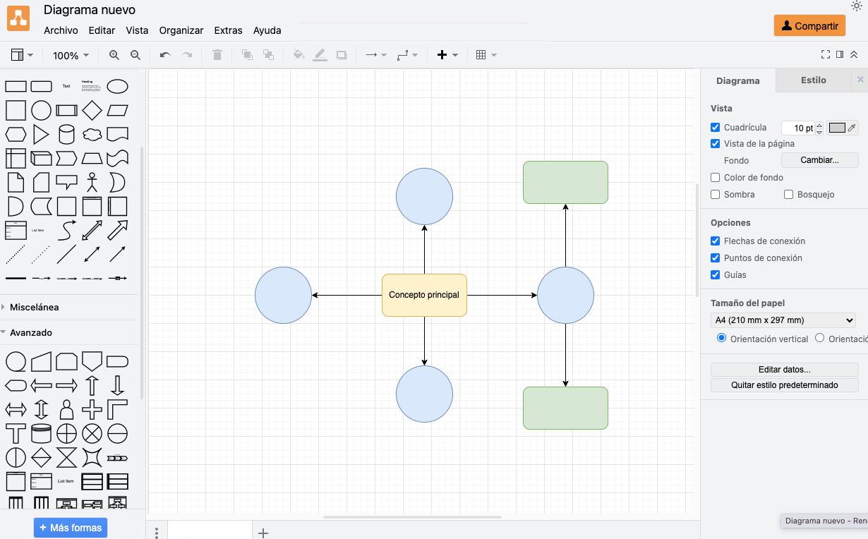 aplicaciones para hacer diagramas-draw io