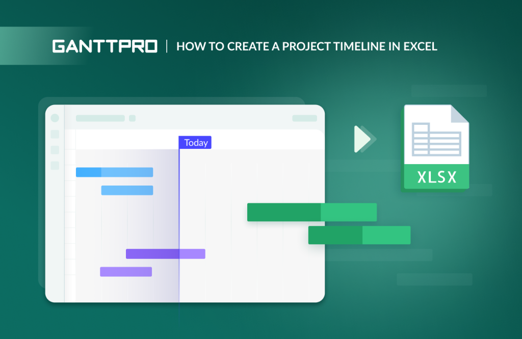 Guide on how to create a project timeline in Excel