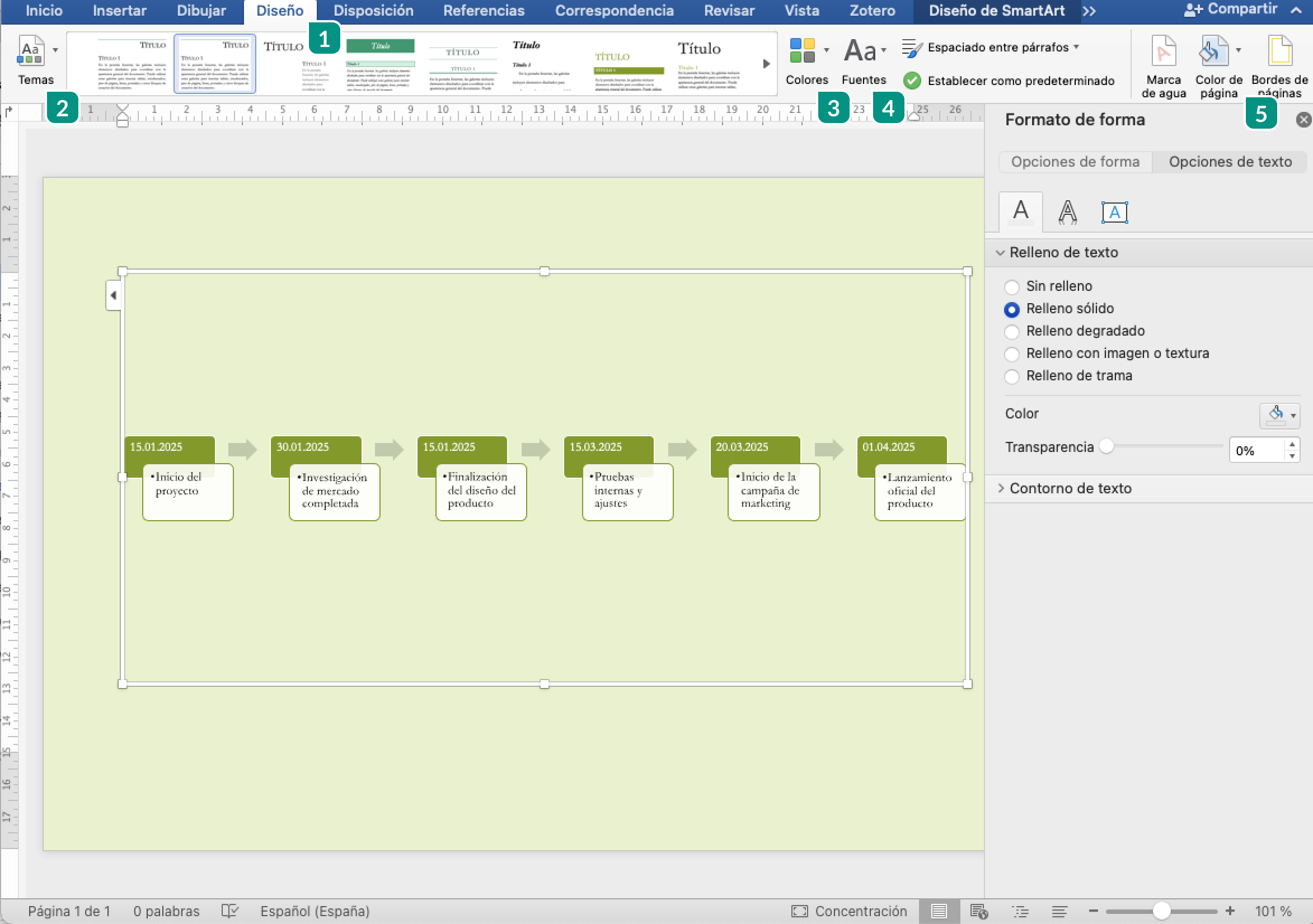 como elaborar un cronograma de actividades en word - 7