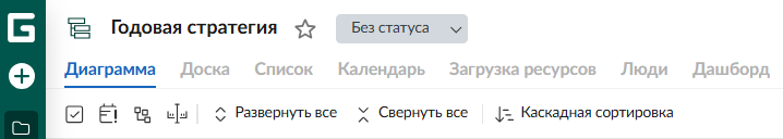 Как настроить проект в GanttPRO: представления проекта