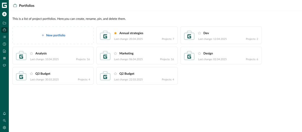 Top use cases GanttPRO users love: project portfolio management