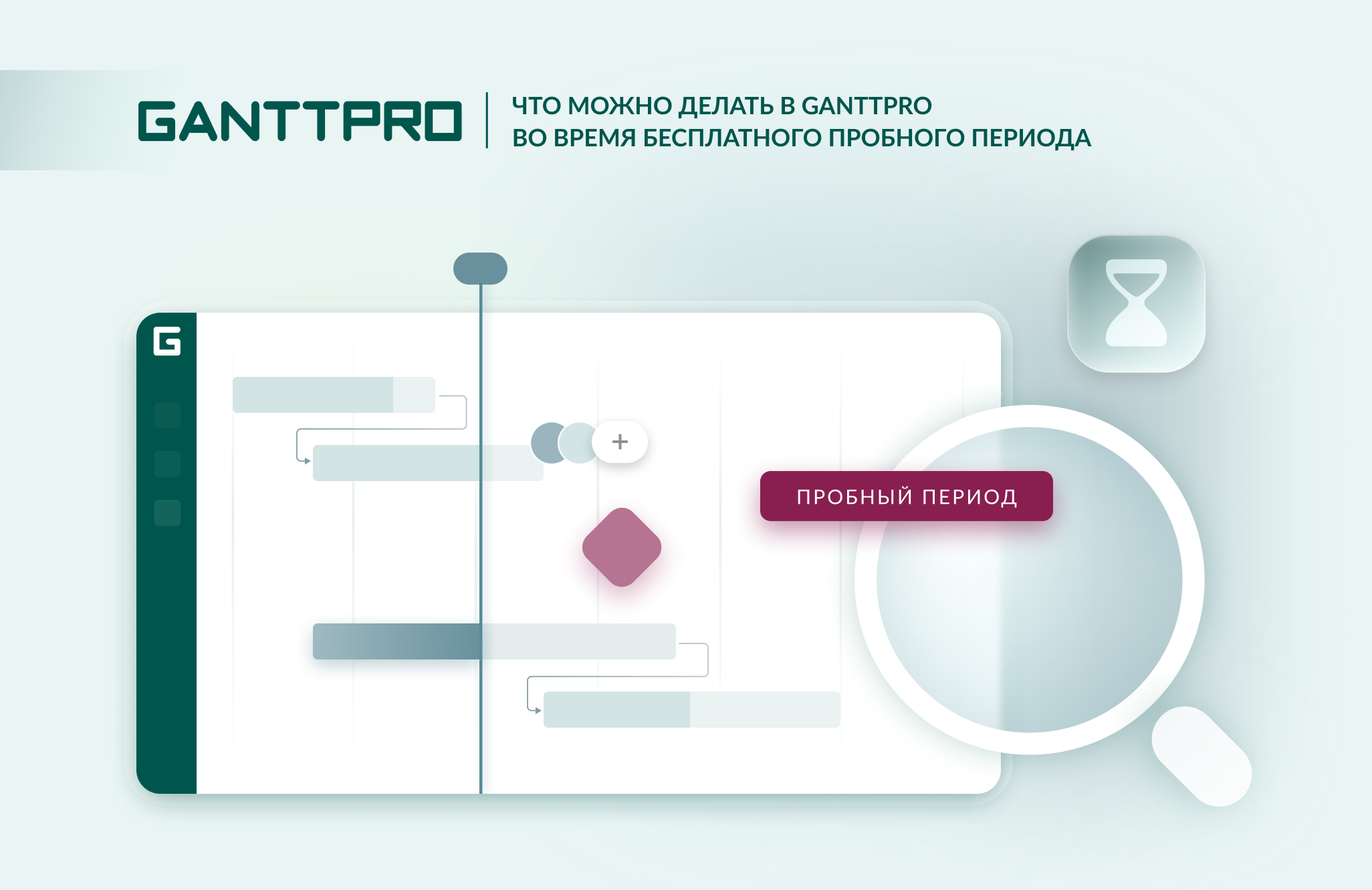 Что можно делать в GanttPRO во время пробного периода