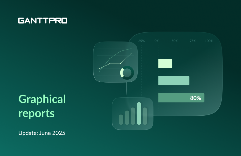 GanttPRO release: graphical reports