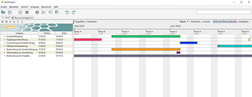 Meilleures alternatives à Microsoft Project : GanttProject
