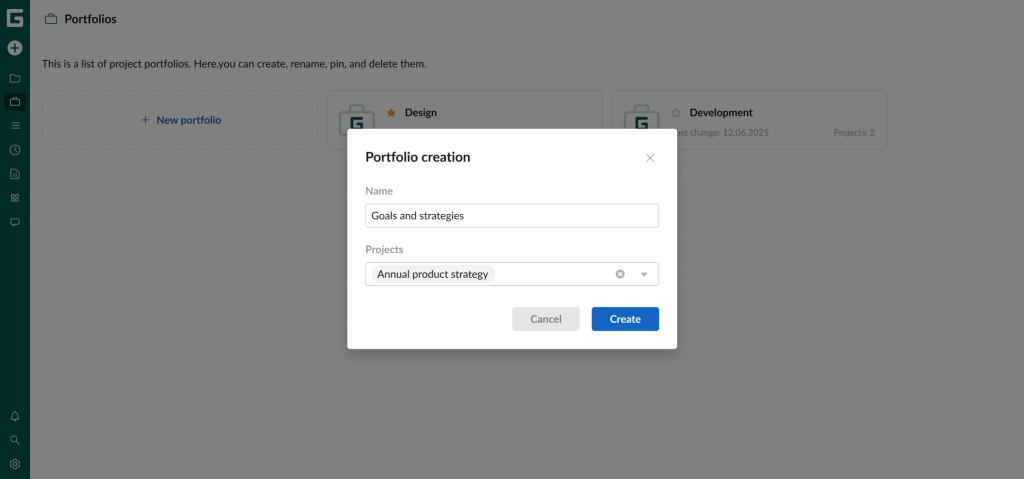 How to manage multiple projects simultaneously in GanttPRO: creating a project portfolio