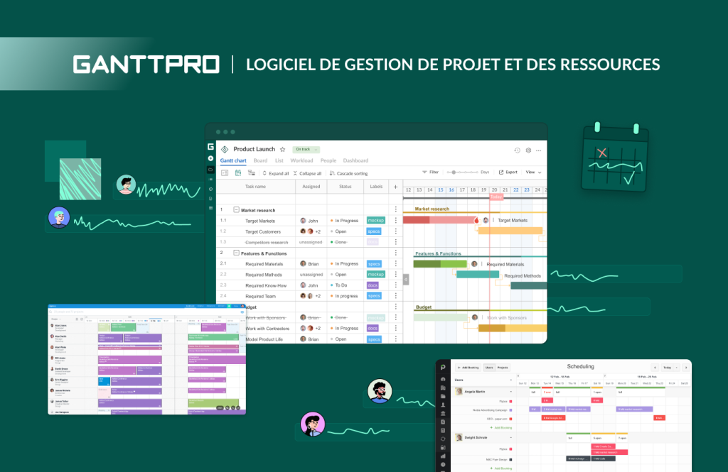 Meilleur logiciel de gestion de projet et des ressources
