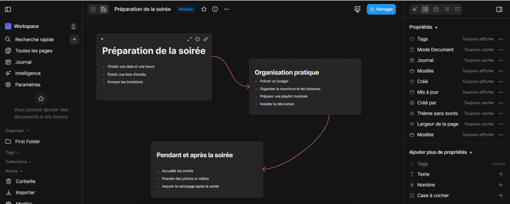 Alternatives à Notion : Affine PRO