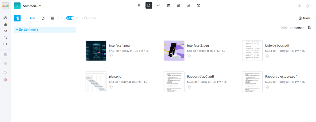 Alternative a Wimi: base de documents dans Wimi