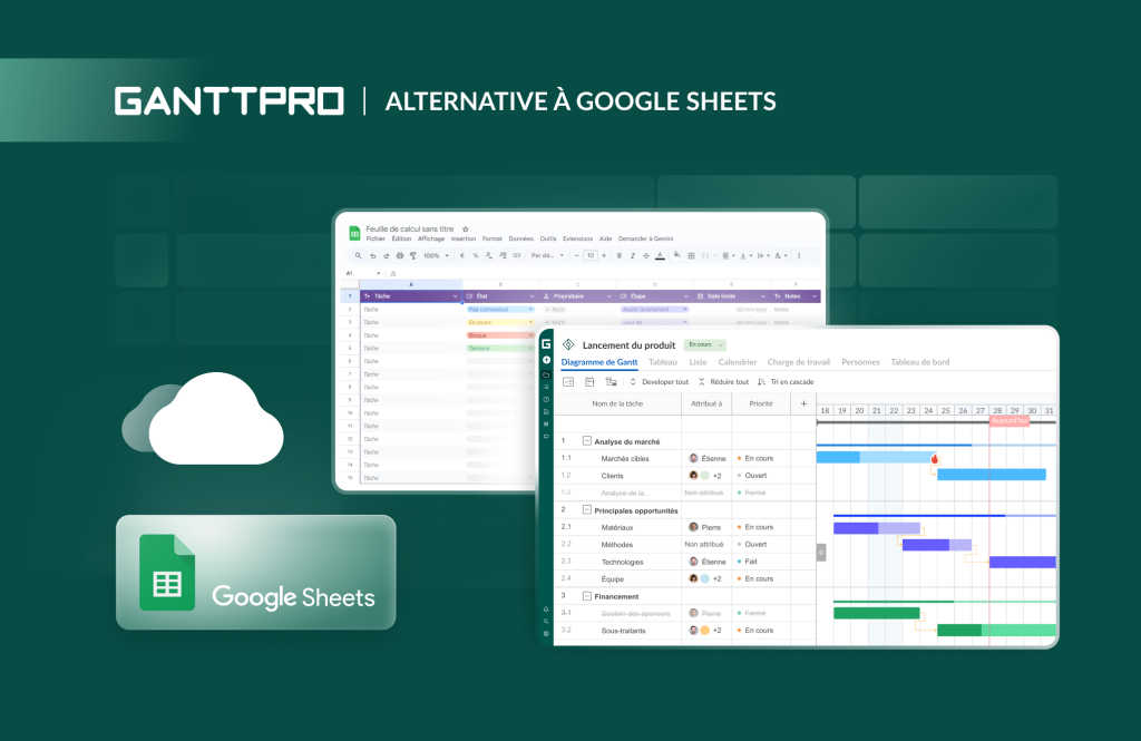 meilleures alternatives a google sheets