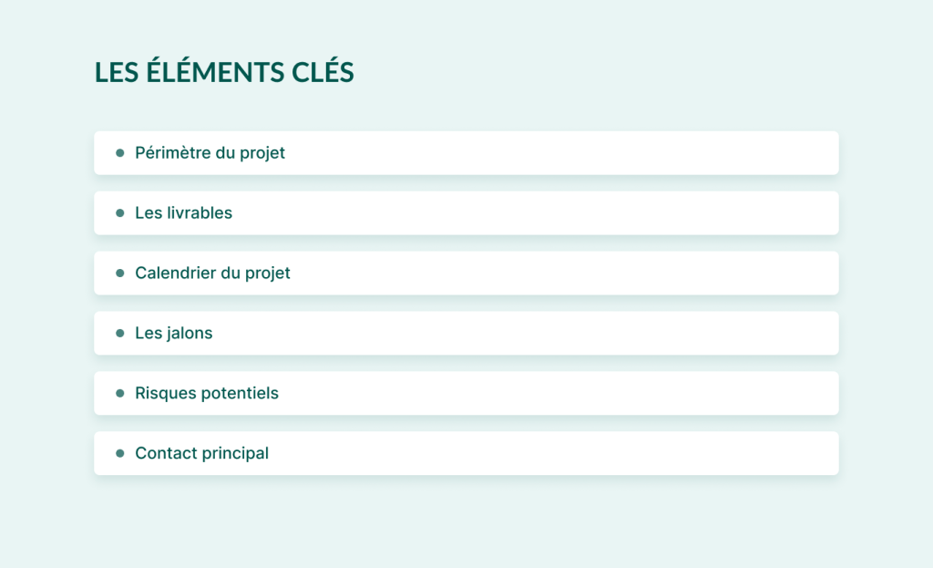 Elements cles pour faire une feuille de route