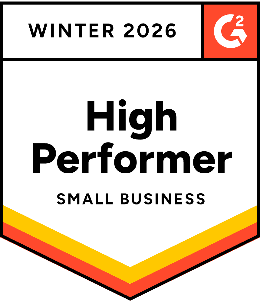 GanttPRO High Performer G2 award