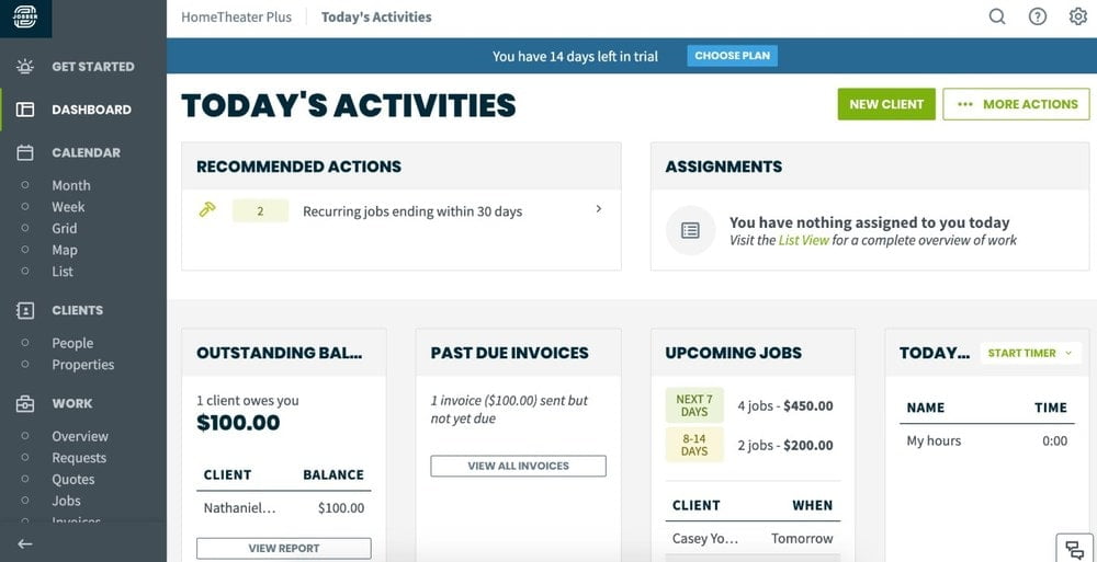 Alternatives a CoConstruct: interface Jobber 
