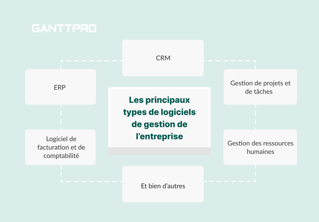 Logiciels de gestion dentreprise: Types 