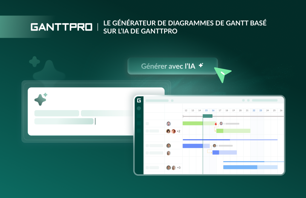 Le generateur de diagramme de Gantt