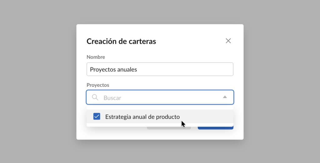 Funciones de GanttPRO que más valoran los usuarios: cartera de proyectos