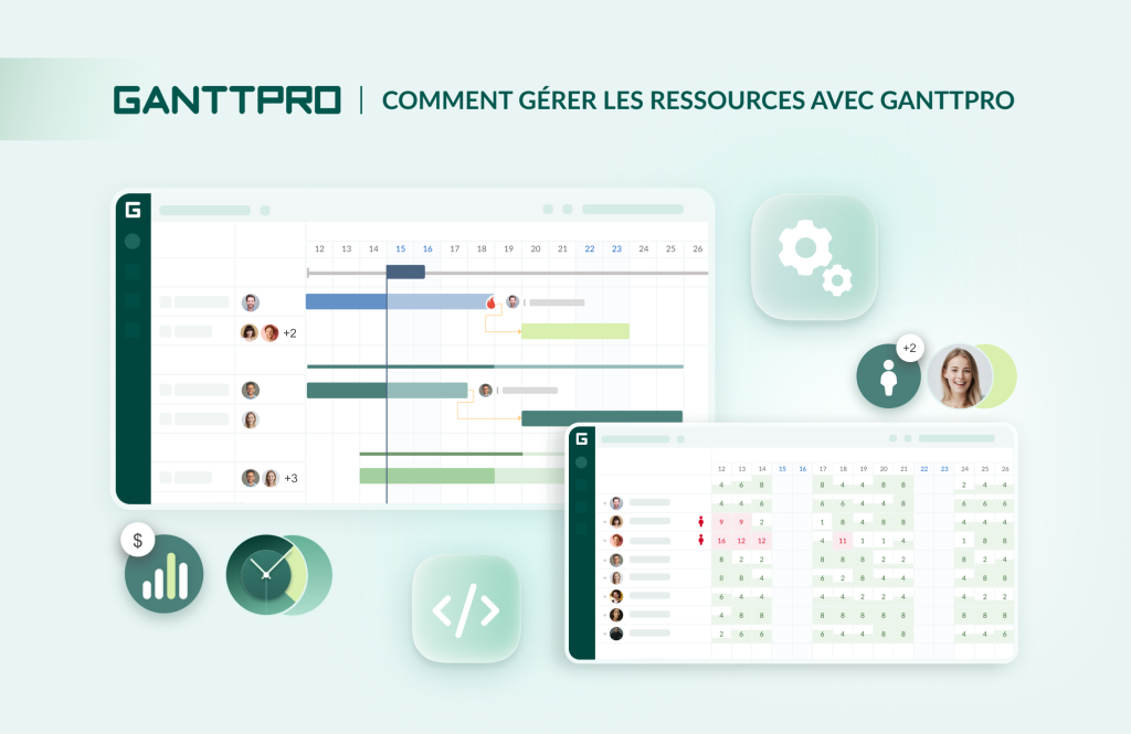 Gerer les ressources dans GanttPRO