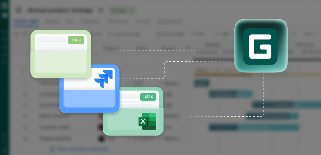 Cómo configurar su proyecto en GanttPRO: importar un proyecto