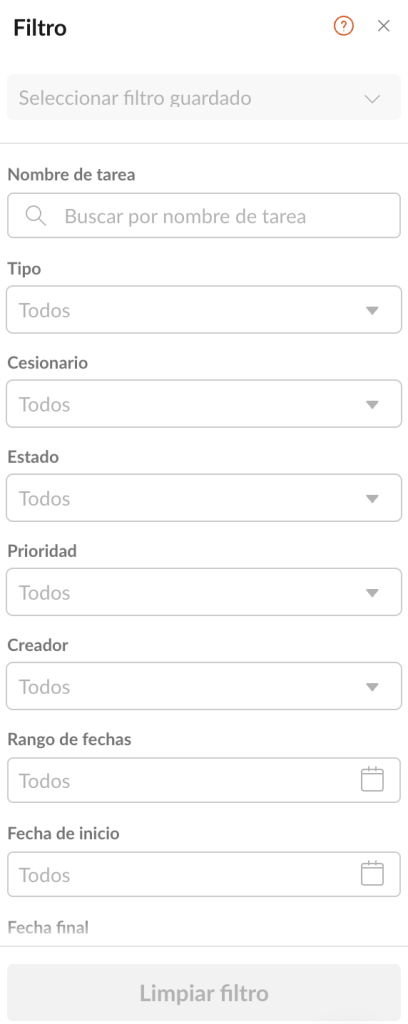Consejos para sacar el máximo partido a GanttPRO: filtros en GanttPRO