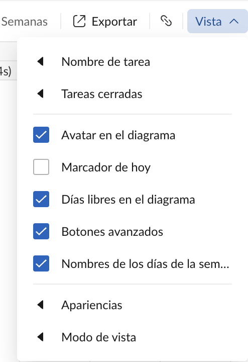 Cómo configurar su proyecto en GanttPRO: utilizar opciones adicionales