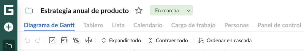 Cómo configurar su proyecto en GanttPRO: vistas del proyecto